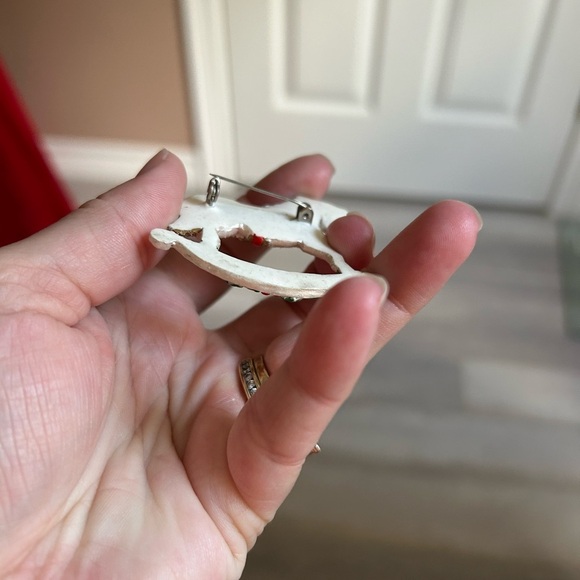 4/$50 Festive Rocking Horse brooch for ugly Christmas sweater 🎄 - Picture 7 of 8